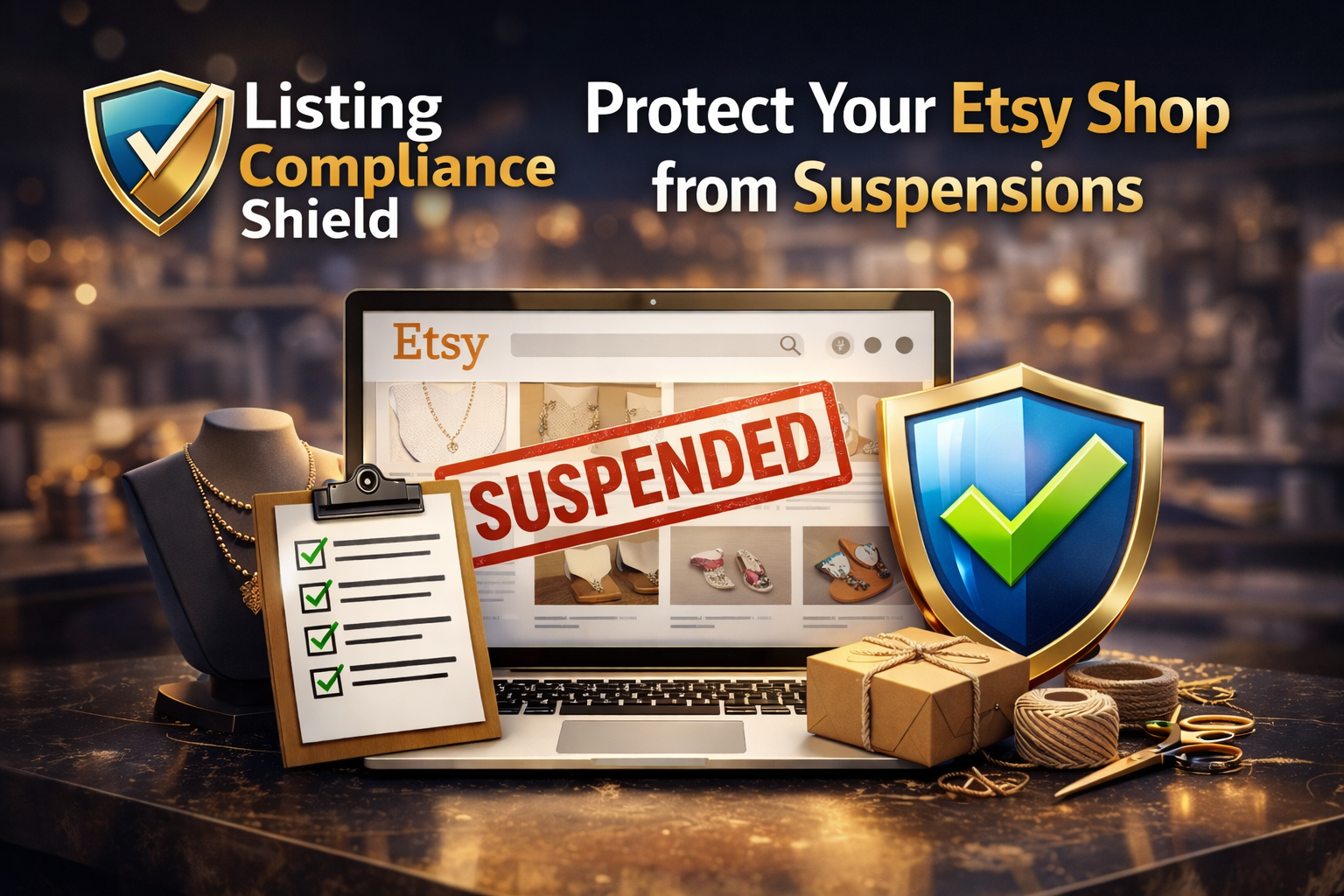 Free Etsy Listing Compliance Checker | 900+ Trademarks